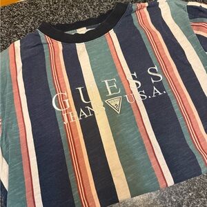 Guess Multicolor Striped Tee